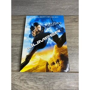 Jumper DVD  Sci-Fi Action Hayden Christensen Samuel L Jackson Slipcover PG-13